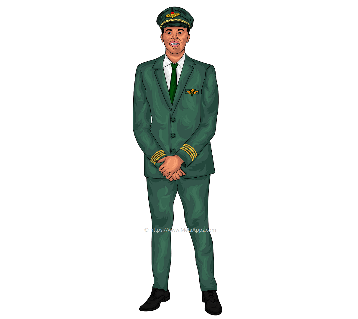 Ethiopian Airlines Male Pilot