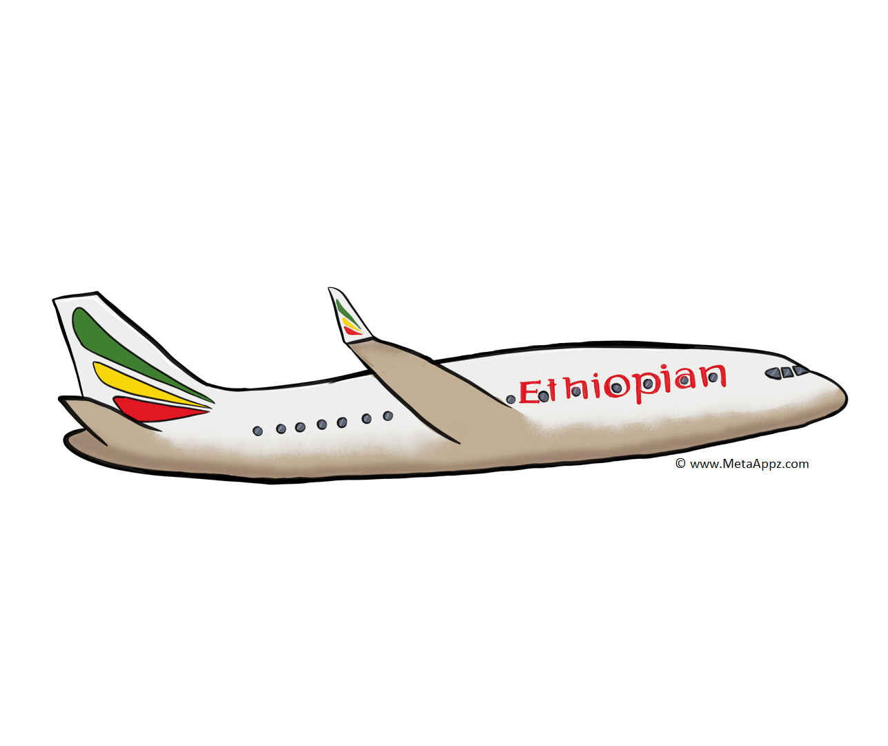 Ethiopian Airlines Plane 2