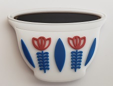 Ethiopian Coffee cup (Sini- ሲኒ) fridge magnet souvenir (Blue)